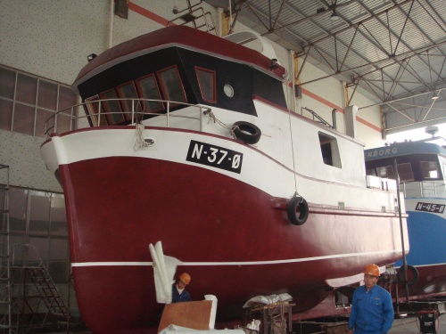 11.43m Large FRP Fishing Boat