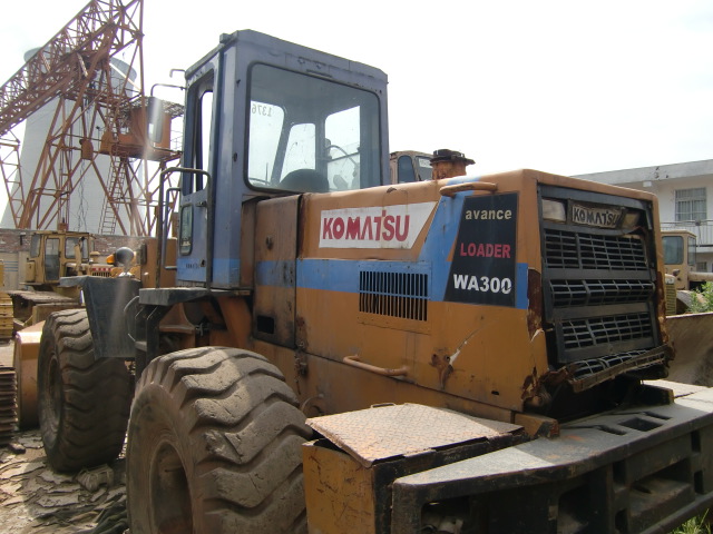 sell used komatsu wheel loader WA300