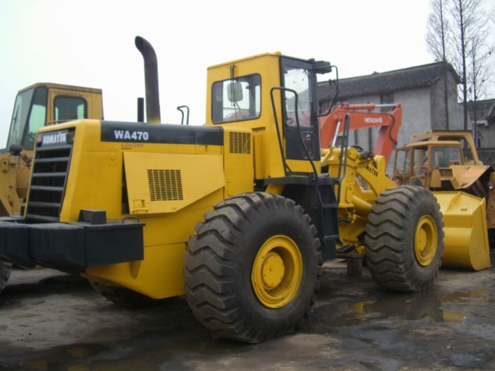 sell used komatsu wheel loader WA470-3