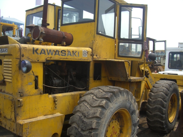 sell used kawasaki wheel loader KLD50Z