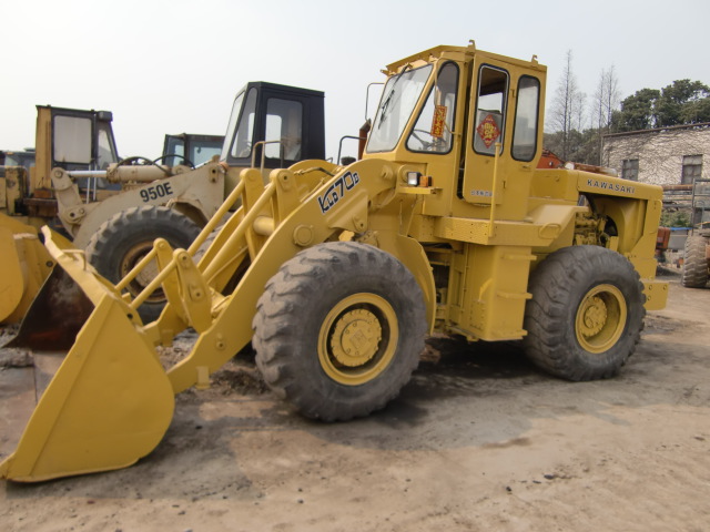 kld70z used wheel loader kawasaki loaders