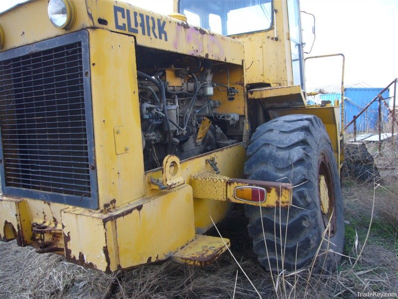 Tcm wheel loader 75b with forklift for sale