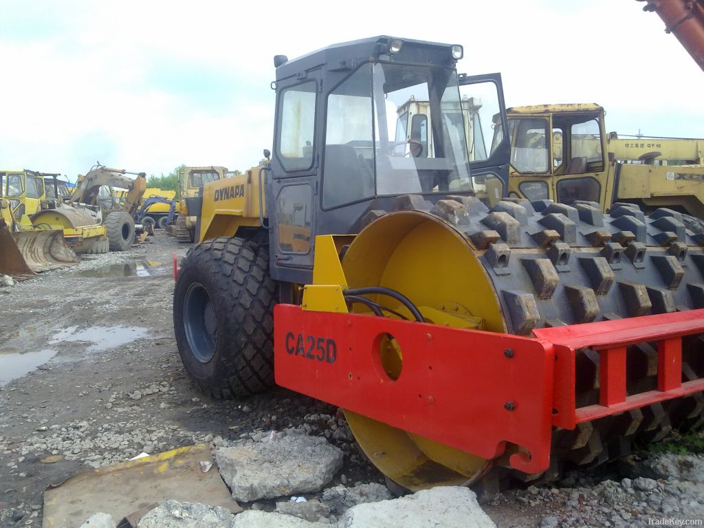 Dynapac road roller ca25pd