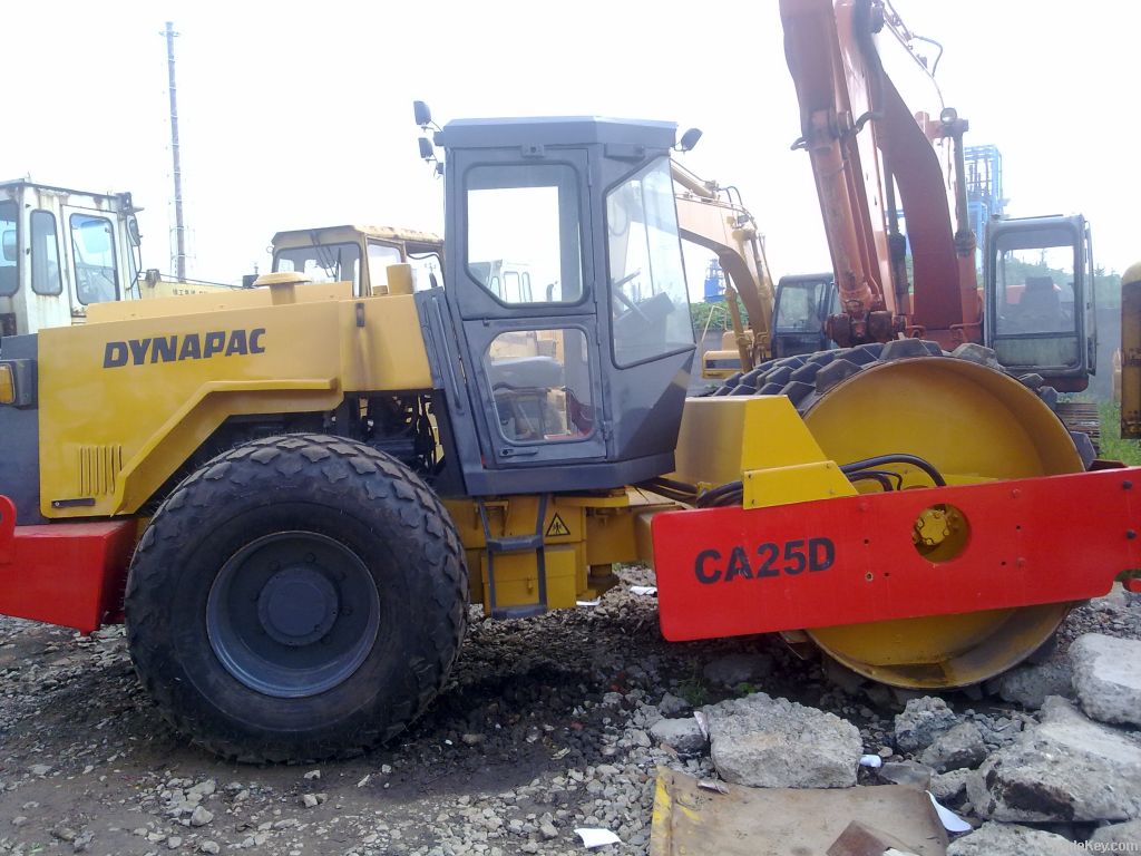 Dynapac road roller ca25pd