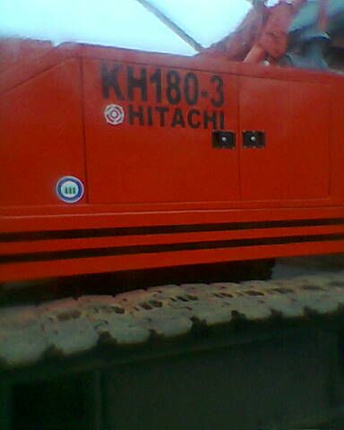 KH180-3 50T hitachi crawler crane