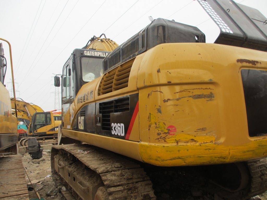 336D used caterpillarr track excavator