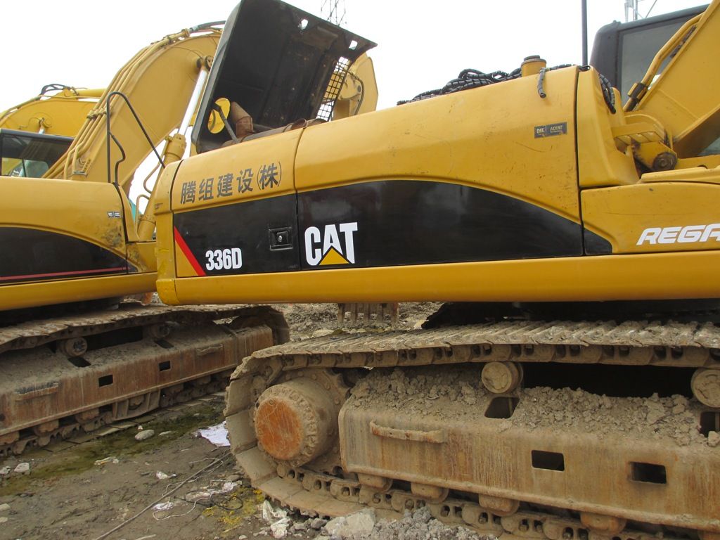 336D used caterpillarr track excavator