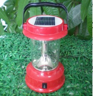 Protable solar emergency LED light Solar lantern Cell phone charger