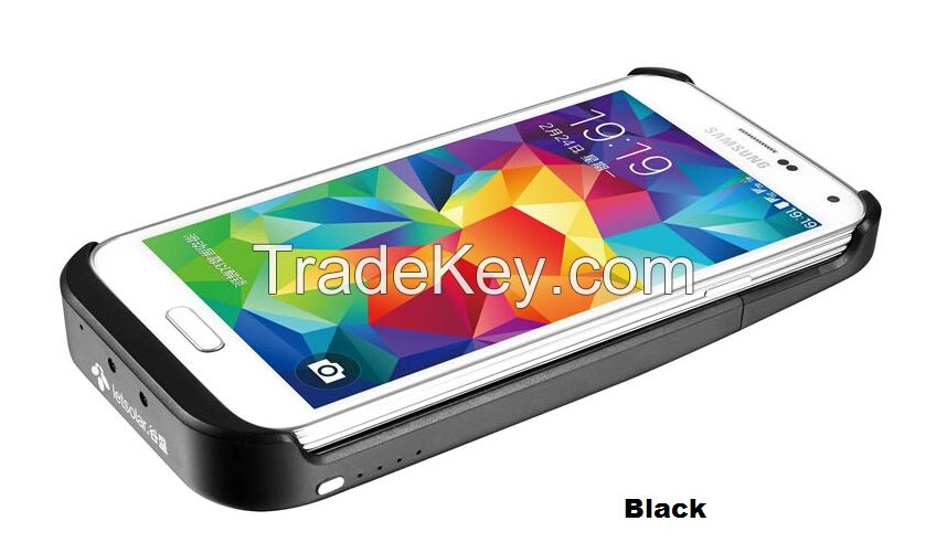 Solar charger case for Samsung Galaxy S5 protect case for S5 4000mah