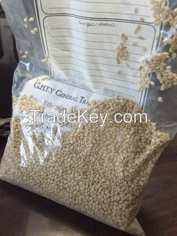 ETHIOPIAN NATURAL WHITISH SESAME SEEDS