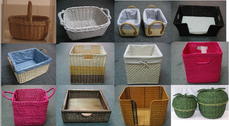 weaved baskets