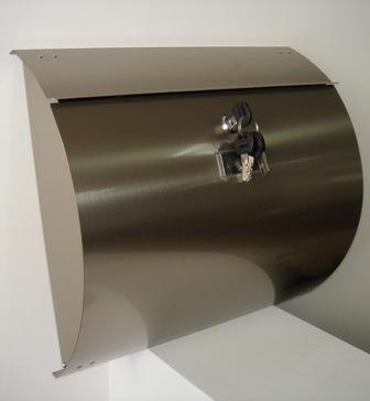 Stainless steel mailbox