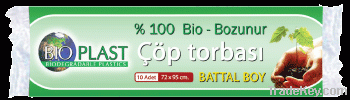 EX-LARGE - BIOPLAST 100% Biodegradable Garbage Bags