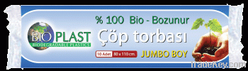 JUMBO - BIOPLAST 100% Biodegradable Garbage Bags