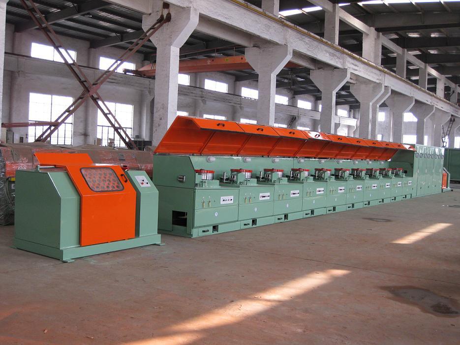 wet  water tank wire drawing machine