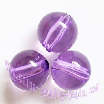 china cheap clear round acrylic plastic crystal beads of garment parts
