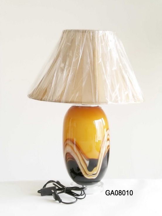 art glass table lamp1