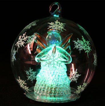 Glass Craft with LED lamp