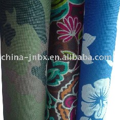 Polyester Printed Fabric With PVC/PU Coating