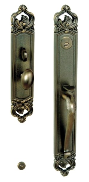 European style zinc door lock