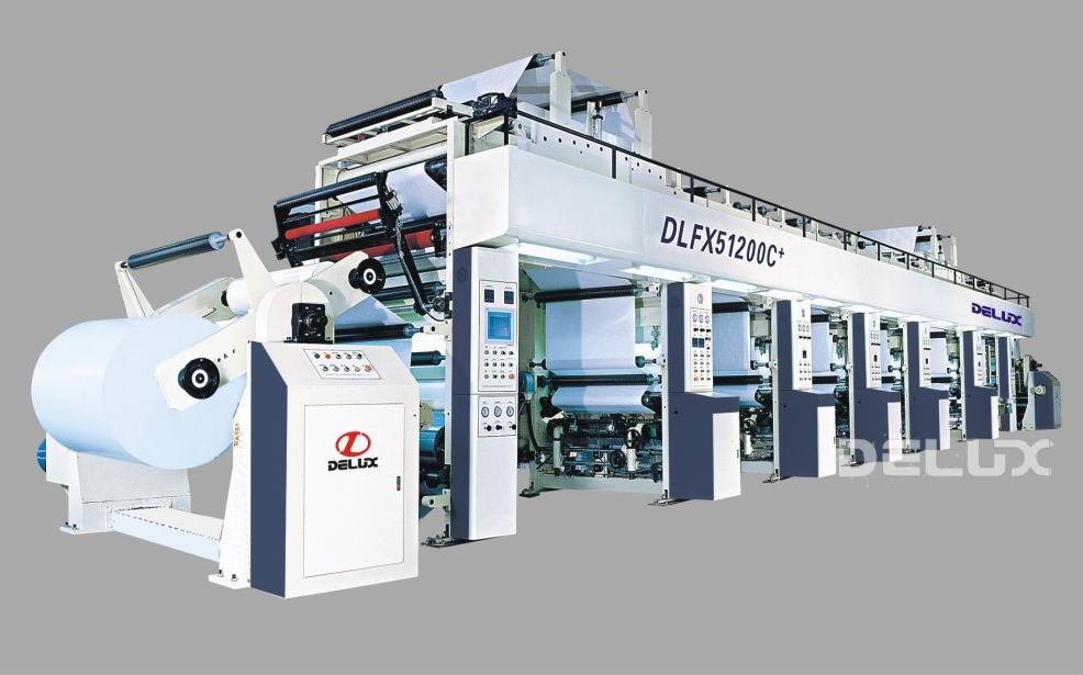 Rotogravure Paper Printing Machine