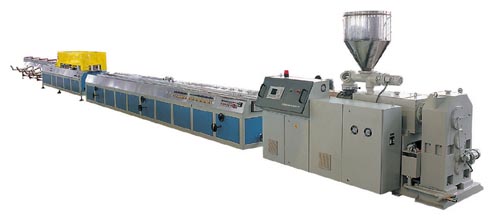 wood plastic composites production line