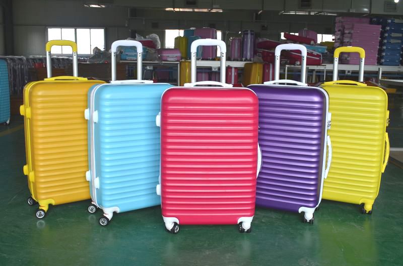 ABS ZIPPER CASE LUGGAGE TRAVEL CASE TROLLEY BAG