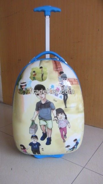 children luggage trolley case school bag egg case