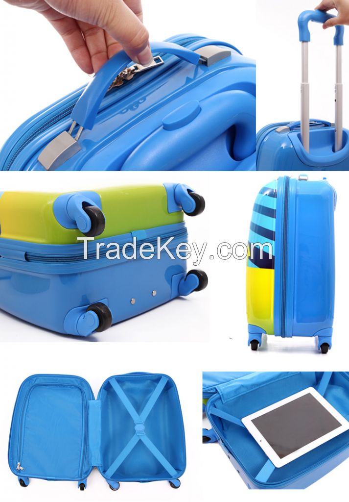 children luggage trolley case school bag egg case