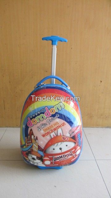 children luggage trolley case school bag egg case