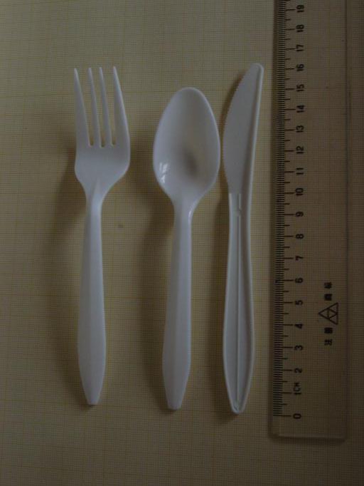 disposal plastic cutlery(fork. spoon, knife and so on)