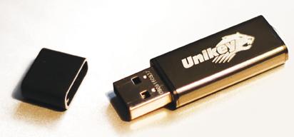 UniKey Time software dongle "UniKey Time has a real time clock inside"