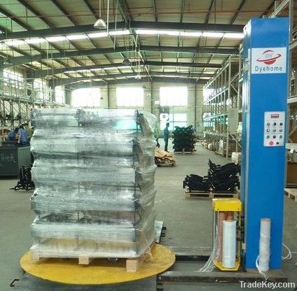 Weight pallet wrapping machine