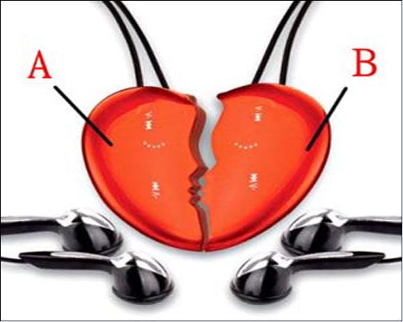 Heart Shape MP3 Player