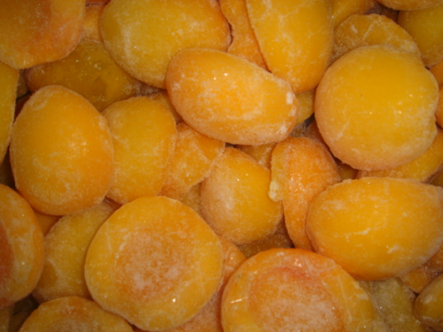 Frozen Yellow Peach