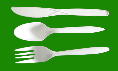 Sell corn starch based snack disposable bio degradable cutlery