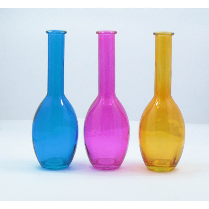 Color Sprayed Glass Vase