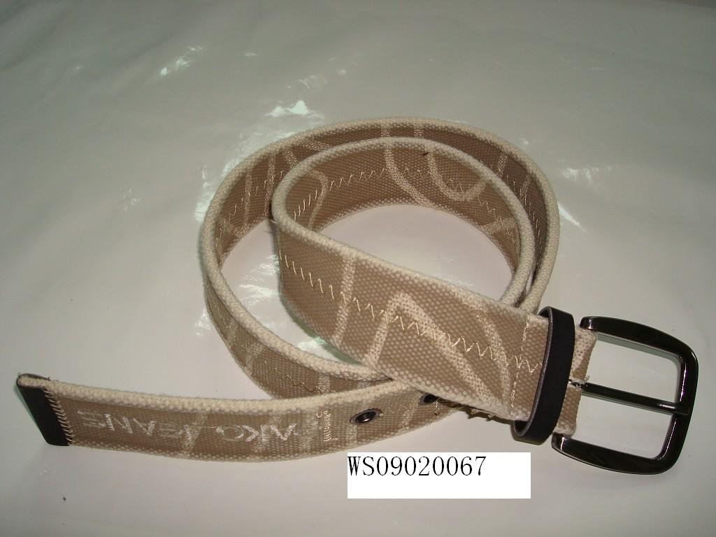 water washed fashion cotton canvas belts