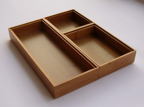 Bamboo Stackable Boxes