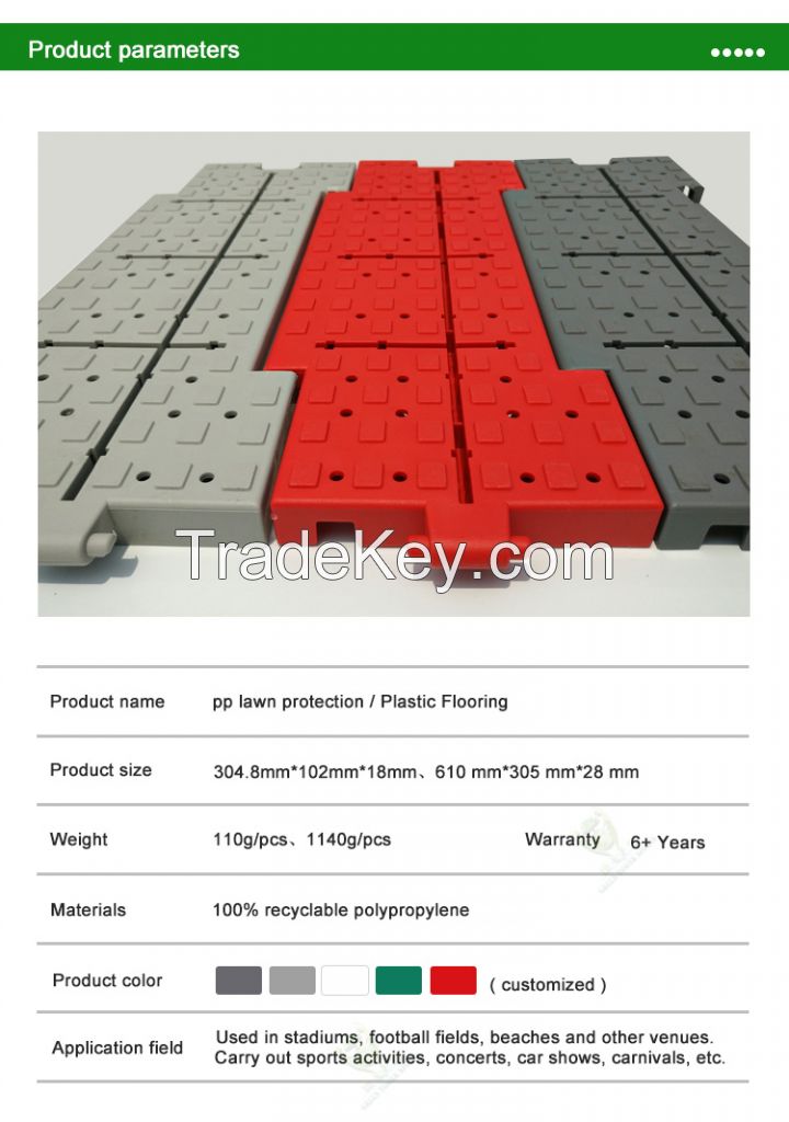 2023 Anti Slip Outdoor Grass Protection Hollow Floor