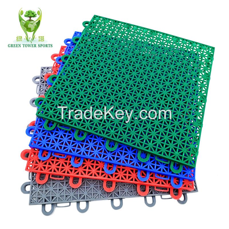 Recyclable PP sports flooring for playground soft floor