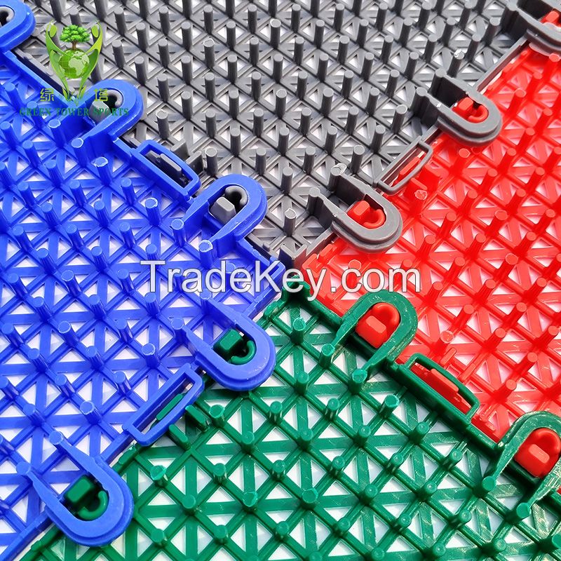 Recyclable PP sports flooring for playground soft floor