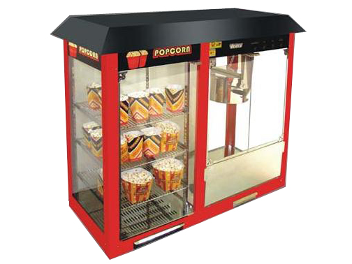 Popcorn Machine & Warming Showcase
