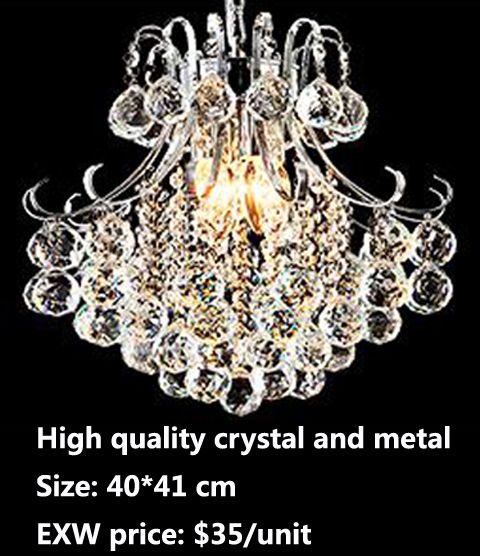 Led Pendant Light, Crystal Chandelier Lamp,