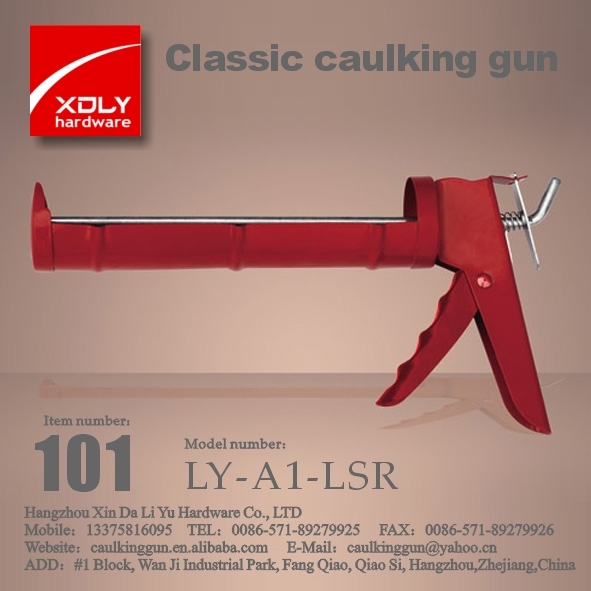 Cradle model caulking gun