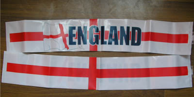 England inflatable sticks