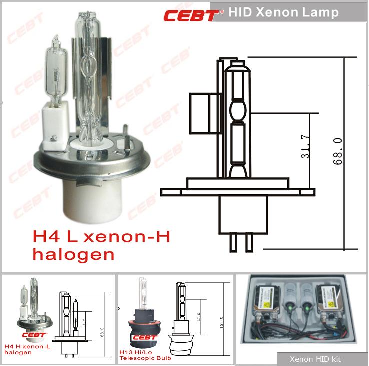 HID, xenon HID kit, L xenon-H halogen/H xenon- H halogen bulb