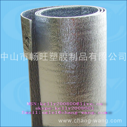 Aluminum thermal foam insulation