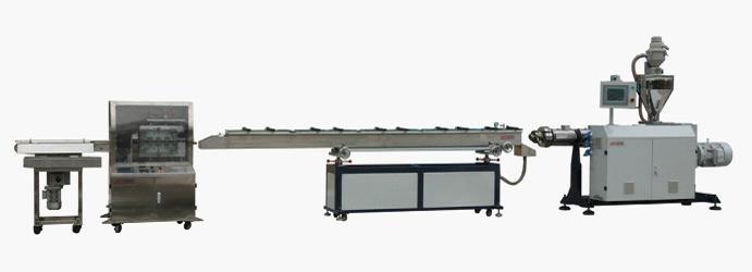 High precisely medical perfusion tube extrusion line