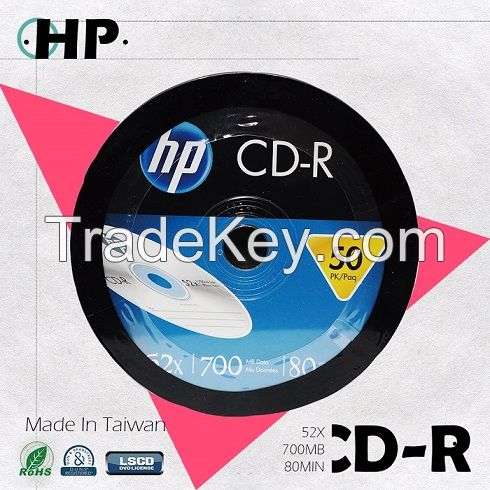 HP Blank CD-R Logo 52X 700MB 80min